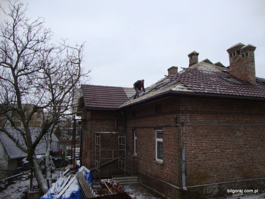 Biłgorajscy dekarze pomagali na Ukrainie (FOTO)