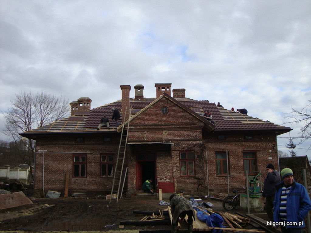 Biłgorajscy dekarze pomagali na Ukrainie (FOTO)