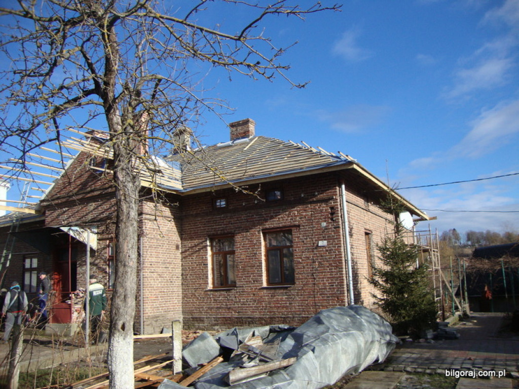 Biłgorajscy dekarze pomagali na Ukrainie (FOTO)