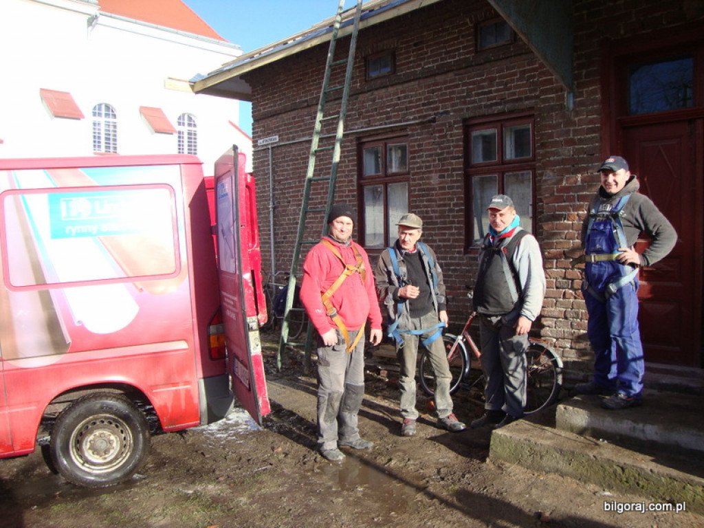 Biłgorajscy dekarze pomagali na Ukrainie (FOTO)