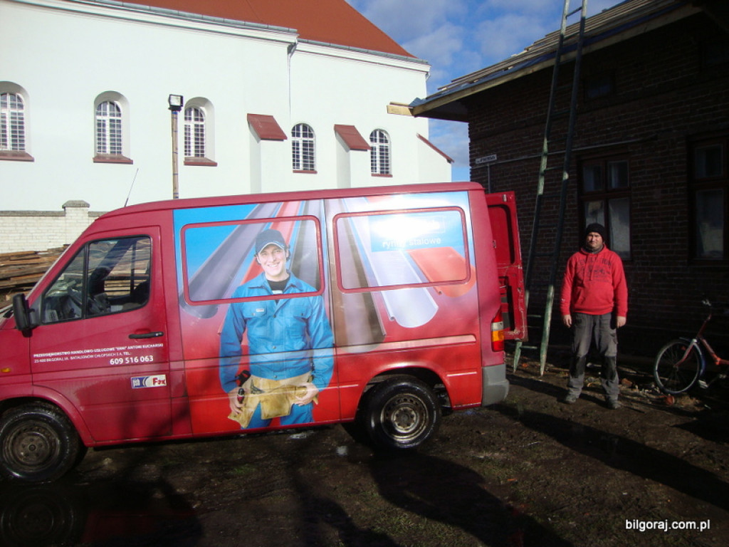 Biłgorajscy dekarze pomagali na Ukrainie (FOTO)