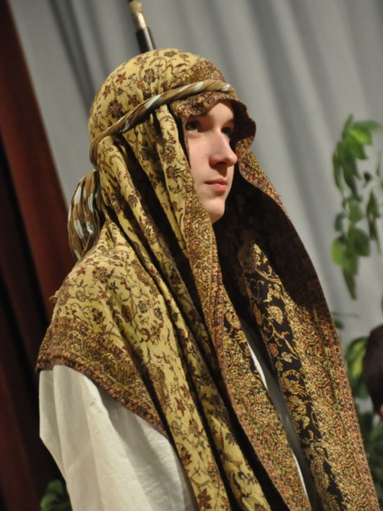 Misterium Męki Pańskiej w wykonaniu uczniów tarnogrodzkiego gimnazjum (FOTO)