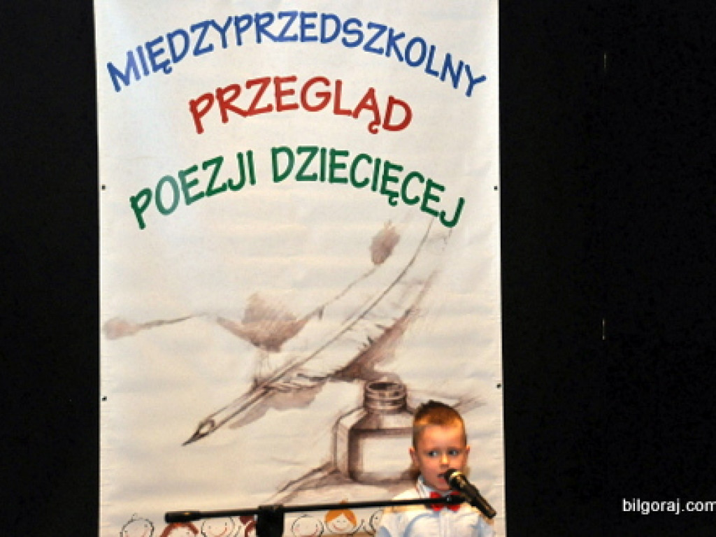 IV Międzyprzedszkolny Przegląd Poezji Dziecięcej (FOTO)