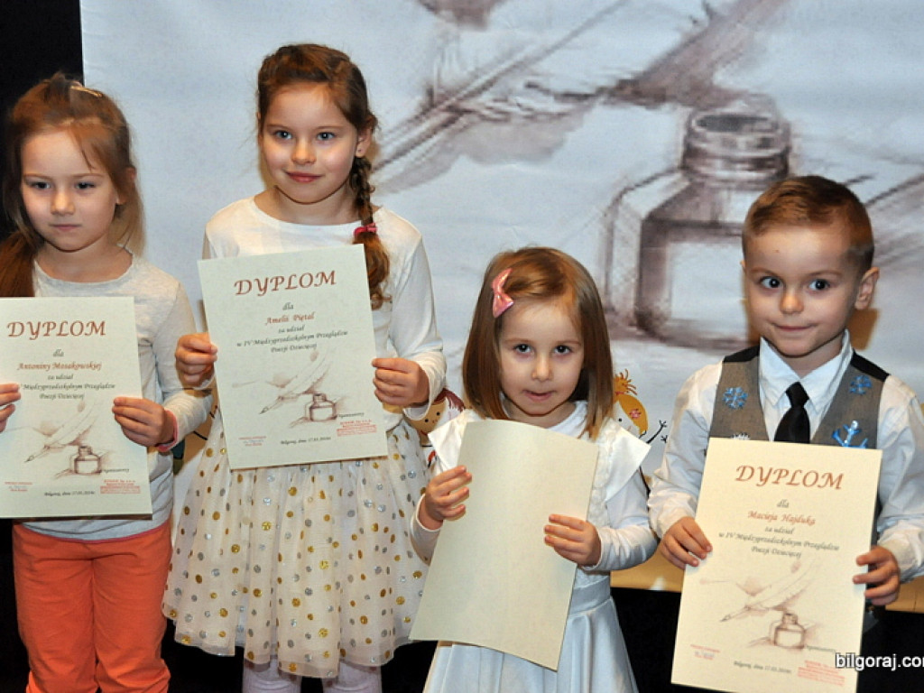 IV Międzyprzedszkolny Przegląd Poezji Dziecięcej (FOTO)