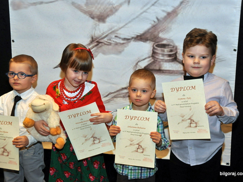 IV Międzyprzedszkolny Przegląd Poezji Dziecięcej (FOTO)