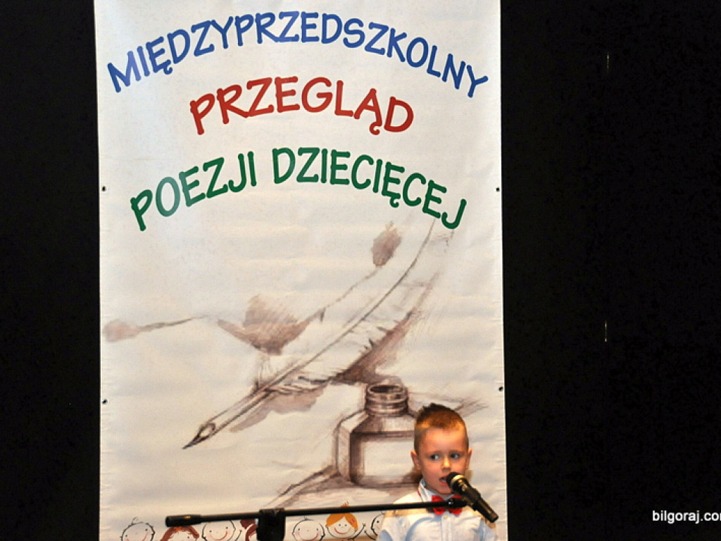 IV Międzyprzedszkolny Przegląd Poezji Dziecięcej (FOTO)