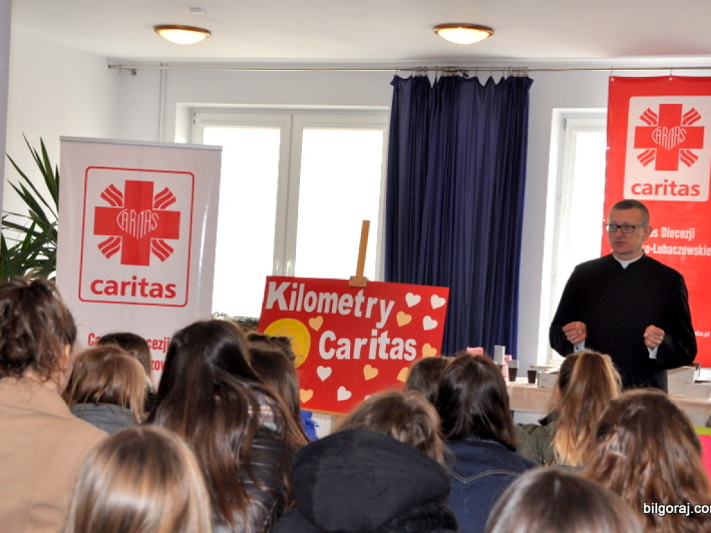 Spotkanie Szkolnych Kół Caritas Regionu Biłgorajskego (FOTO)