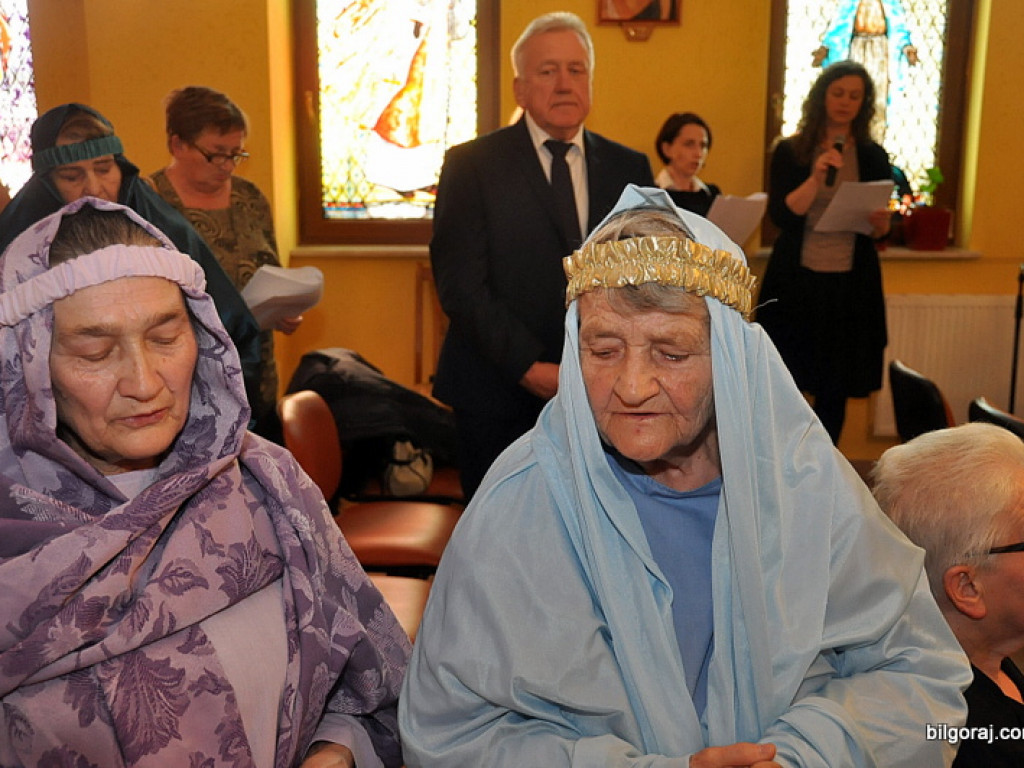 Misterium Męki Pańskiej w DPS dla Kombatantów (FOTO)