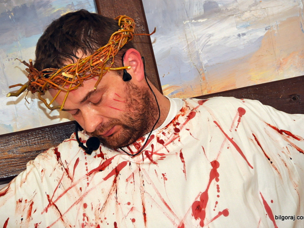 Misterium Męki Pańskiej w DPS dla Kombatantów (FOTO)