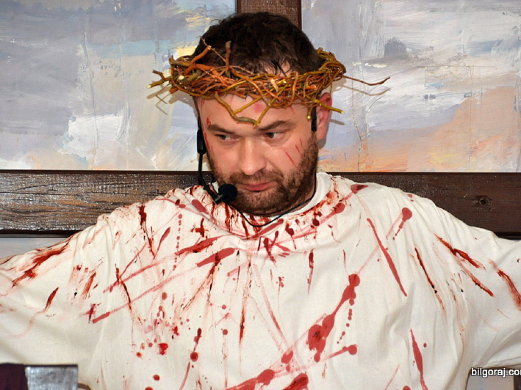 Misterium Męki Pańskiej w DPS dla Kombatantów (FOTO)