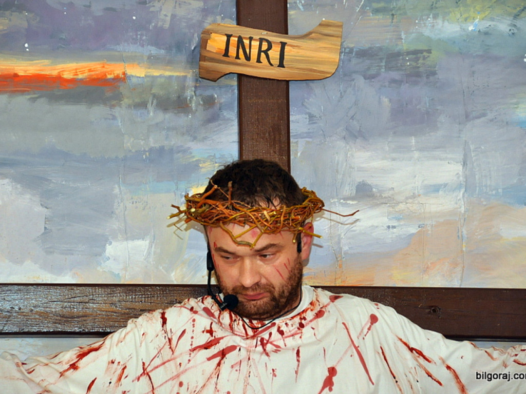 Misterium Męki Pańskiej w DPS dla Kombatantów (FOTO)