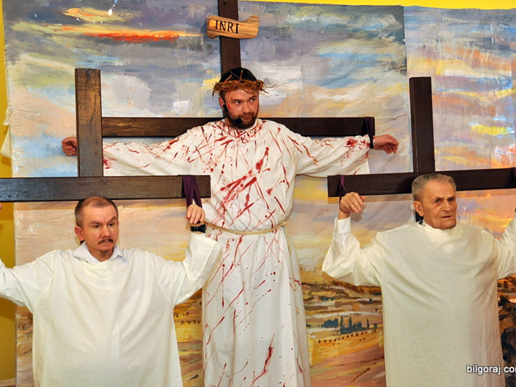 Misterium Męki Pańskiej w DPS dla Kombatantów (FOTO)