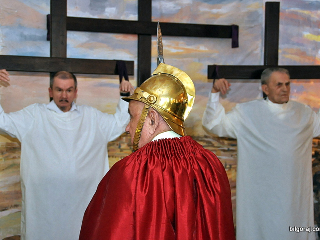 Misterium Męki Pańskiej w DPS dla Kombatantów (FOTO)