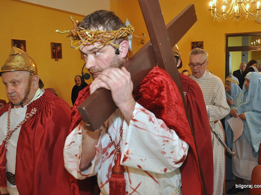 Misterium Męki Pańskiej w DPS dla Kombatantów (FOTO)