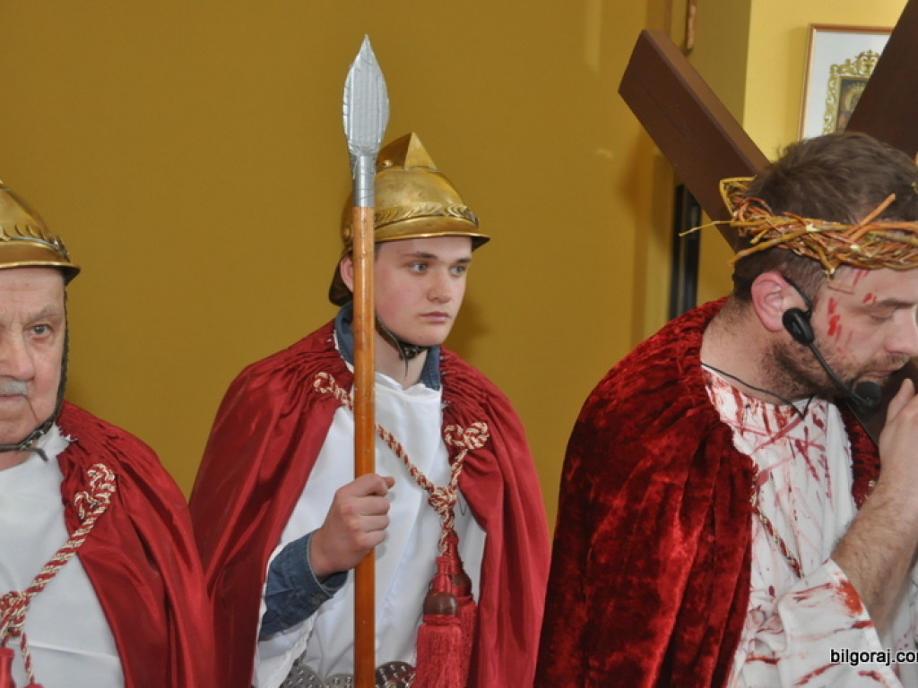 Misterium Męki Pańskiej w DPS dla Kombatantów (FOTO)