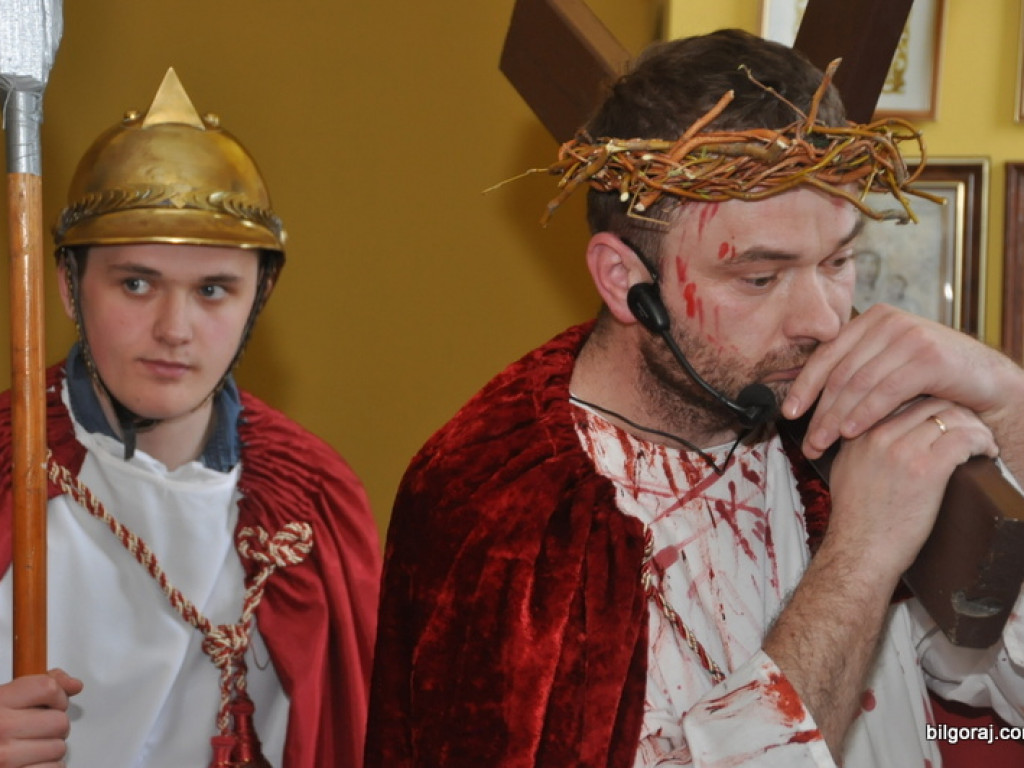 Misterium Męki Pańskiej w DPS dla Kombatantów (FOTO)