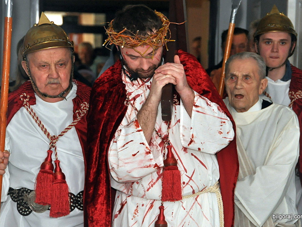 Misterium Męki Pańskiej w DPS dla Kombatantów (FOTO)