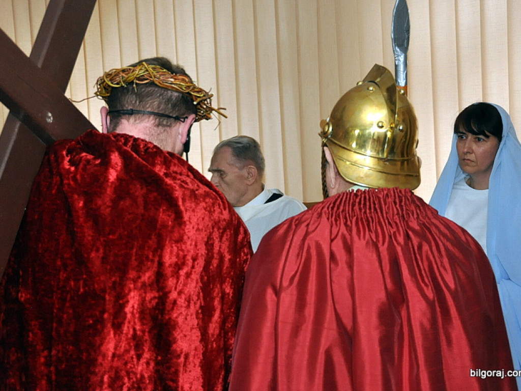 Misterium Męki Pańskiej w DPS dla Kombatantów (FOTO)