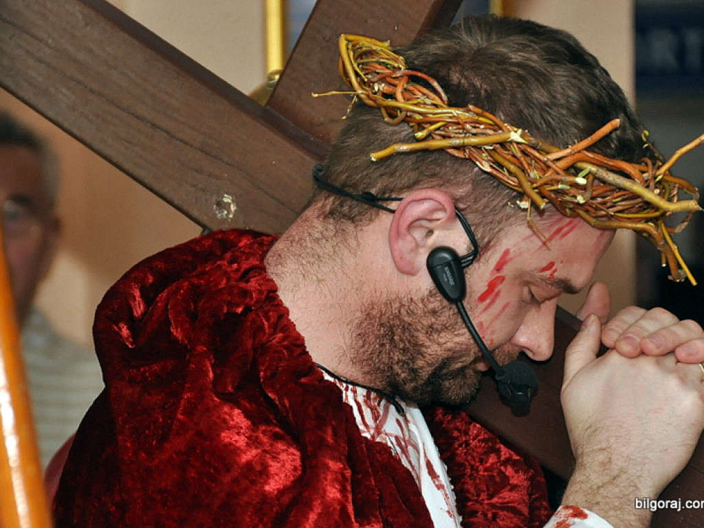 Misterium Męki Pańskiej w DPS dla Kombatantów (FOTO)