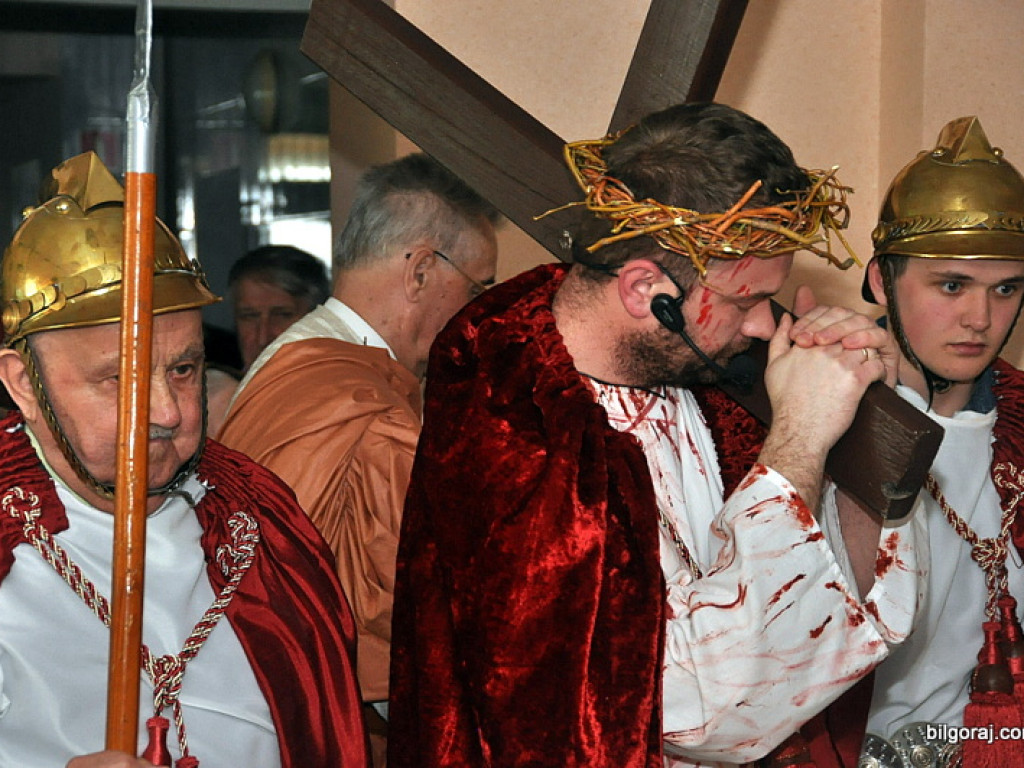 Misterium Męki Pańskiej w DPS dla Kombatantów (FOTO)