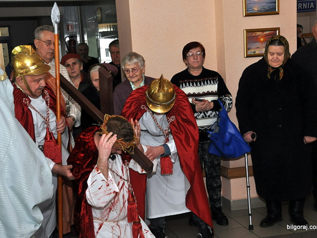 Misterium Męki Pańskiej w DPS dla Kombatantów (FOTO)