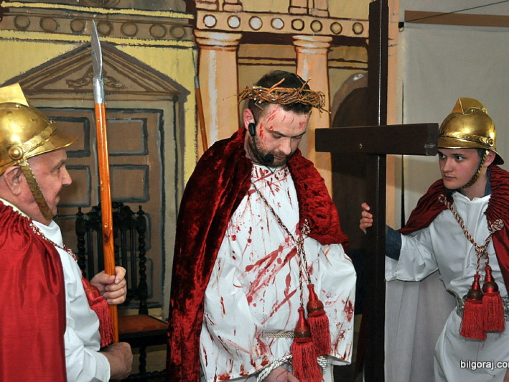 Misterium Męki Pańskiej w DPS dla Kombatantów (FOTO)