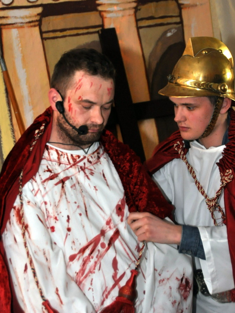 Misterium Męki Pańskiej w DPS dla Kombatantów (FOTO)