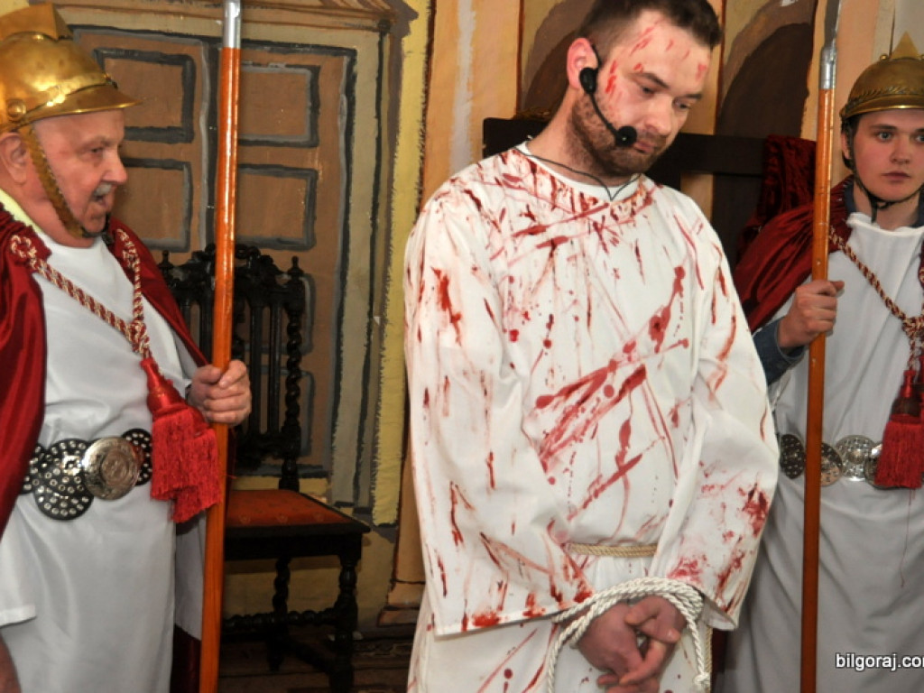 Misterium Męki Pańskiej w DPS dla Kombatantów (FOTO)