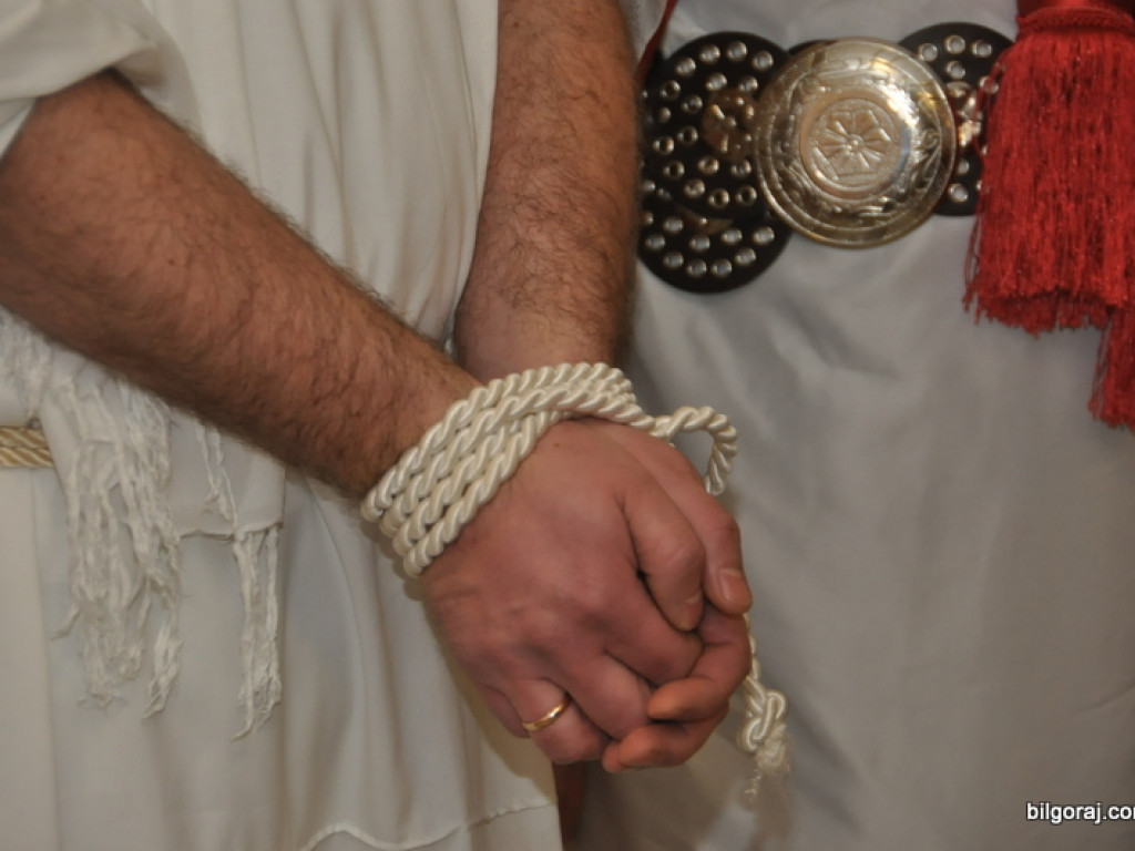 Misterium Męki Pańskiej w DPS dla Kombatantów (FOTO)