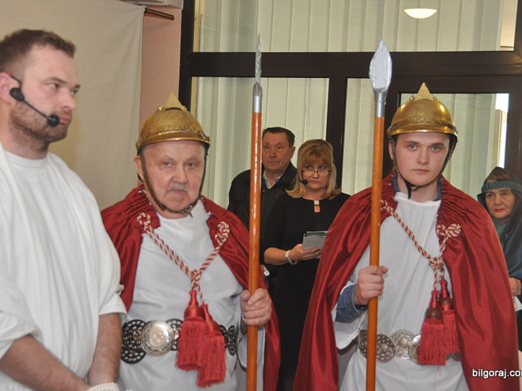 Misterium Męki Pańskiej w DPS dla Kombatantów (FOTO)