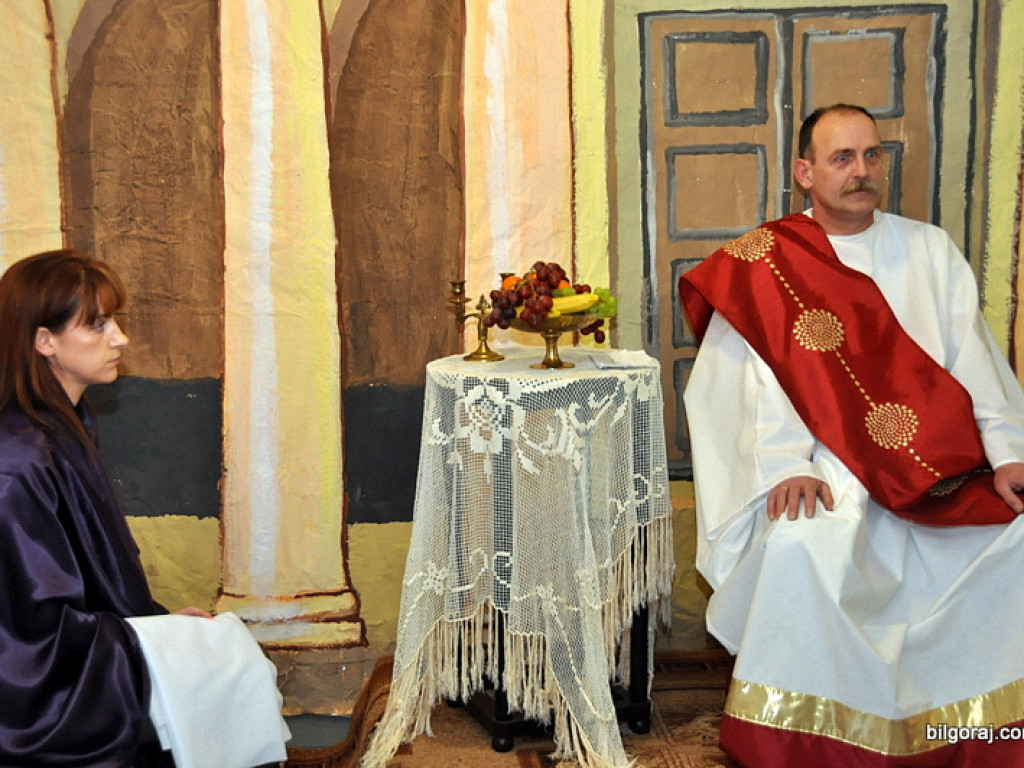 Misterium Męki Pańskiej w DPS dla Kombatantów (FOTO)