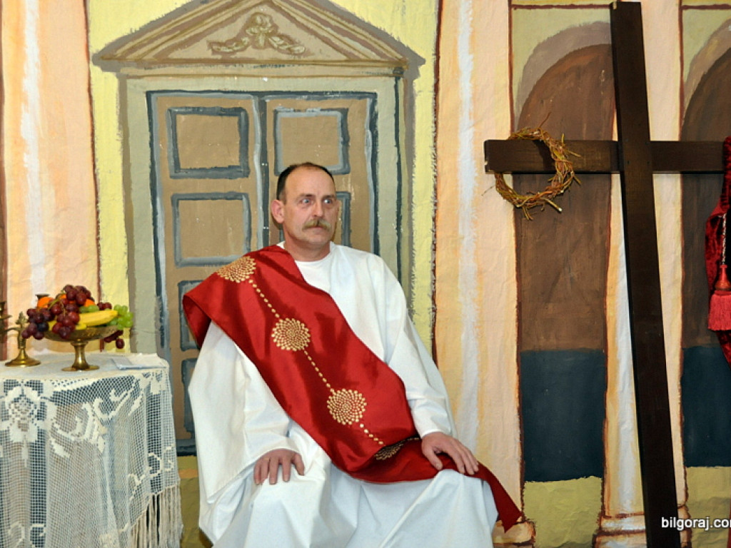 Misterium Męki Pańskiej w DPS dla Kombatantów (FOTO)