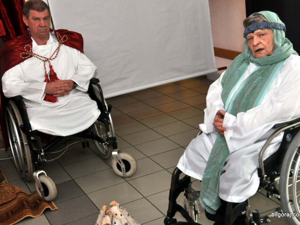 Misterium Męki Pańskiej w DPS dla Kombatantów (FOTO)