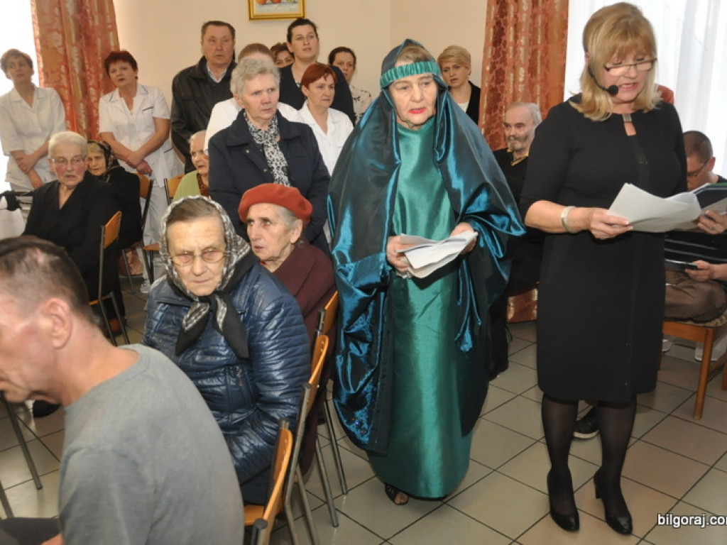 Misterium Męki Pańskiej w DPS dla Kombatantów (FOTO)