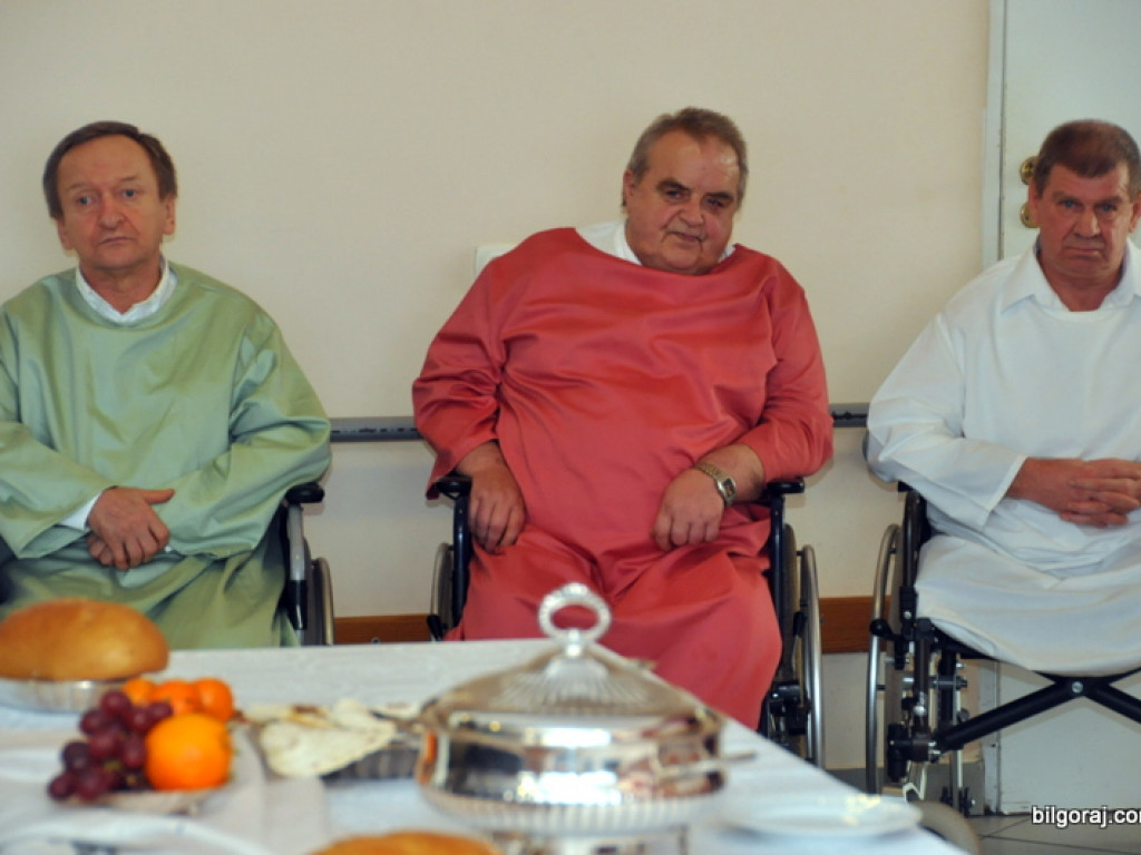 Misterium Męki Pańskiej w DPS dla Kombatantów (FOTO)