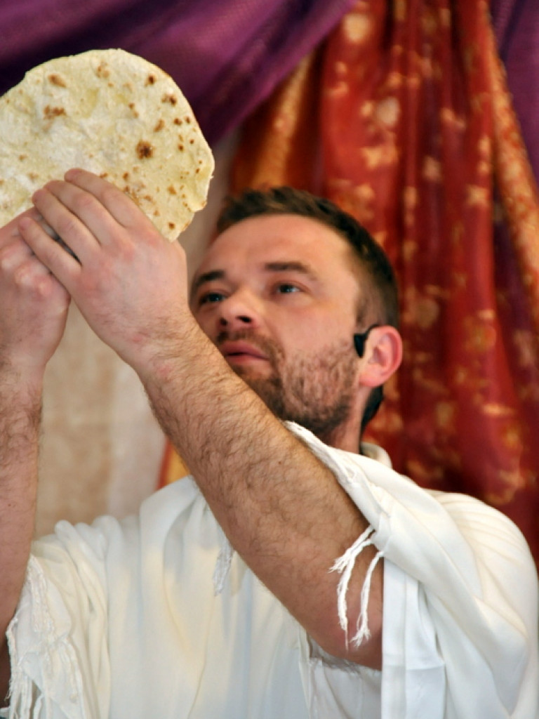 Misterium Męki Pańskiej w DPS dla Kombatantów (FOTO)