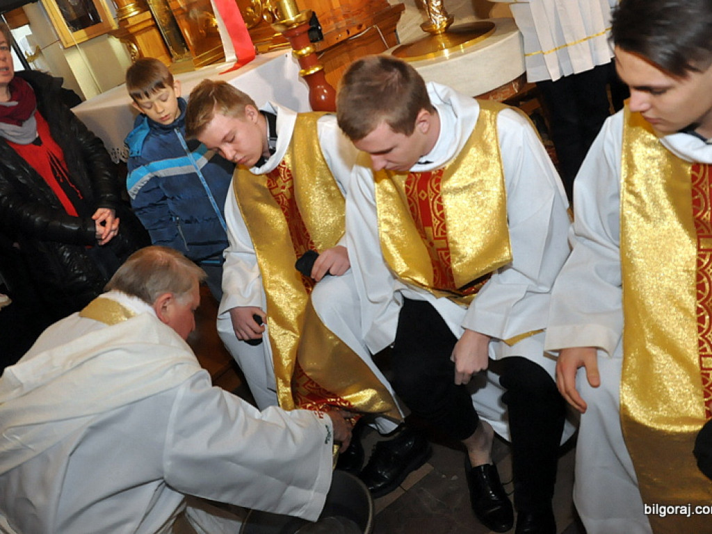 Liturgia Wielkiego Czwartku (FOTO)