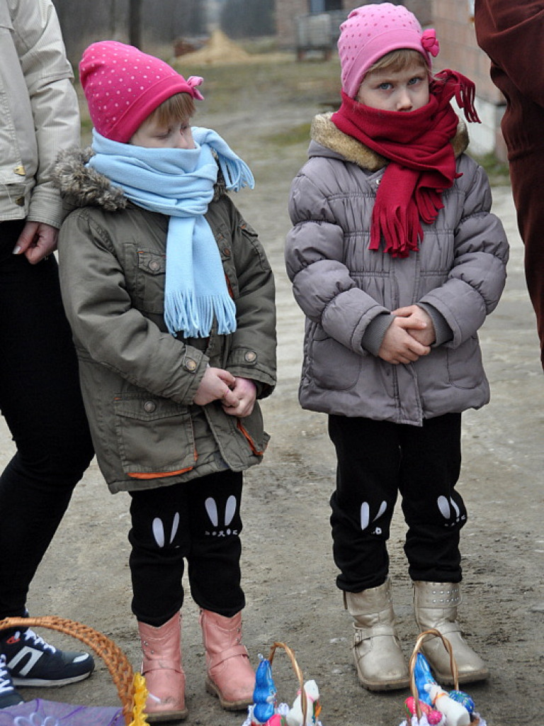 Poświęcenie pokarmów na stół wielkanocny (FOTO)