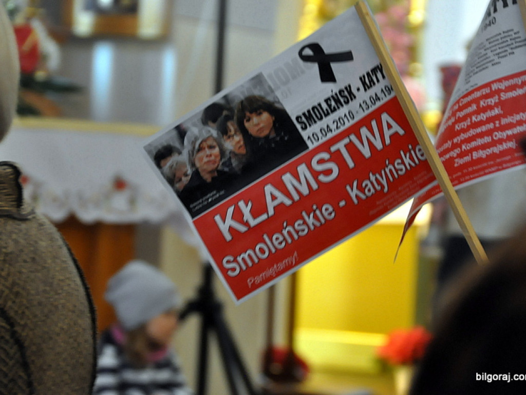 Biłgoraj: 6. rocznica katastrofy smoleńskiej (FOTO)