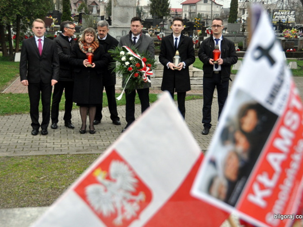 Biłgoraj: 6. rocznica katastrofy smoleńskiej (FOTO)