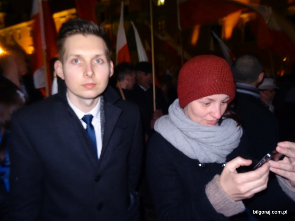 Reprezentacja biłgorajskie prawicy na 6. rocznicy katastrofy smoleńskiej w Warszawie (FOTO)