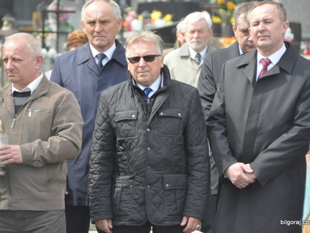 76. rocznica Zbrodni Katyńskiej - powiatowe obchody w Biłgoraju (FOTO, AUDIO)