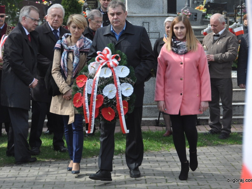 76. rocznica Zbrodni Katyńskiej - powiatowe obchody w Biłgoraju (FOTO, AUDIO)
