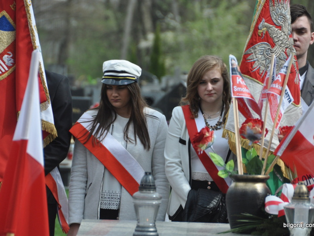 76. rocznica Zbrodni Katyńskiej - powiatowe obchody w Biłgoraju (FOTO, AUDIO)
