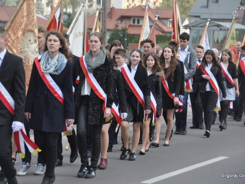 76. rocznica Zbrodni Katyńskiej - powiatowe obchody w Biłgoraju (FOTO, AUDIO)