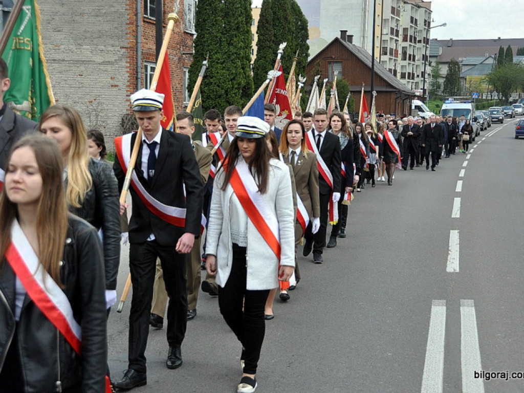 76. rocznica Zbrodni Katyńskiej - powiatowe obchody w Biłgoraju (FOTO, AUDIO)