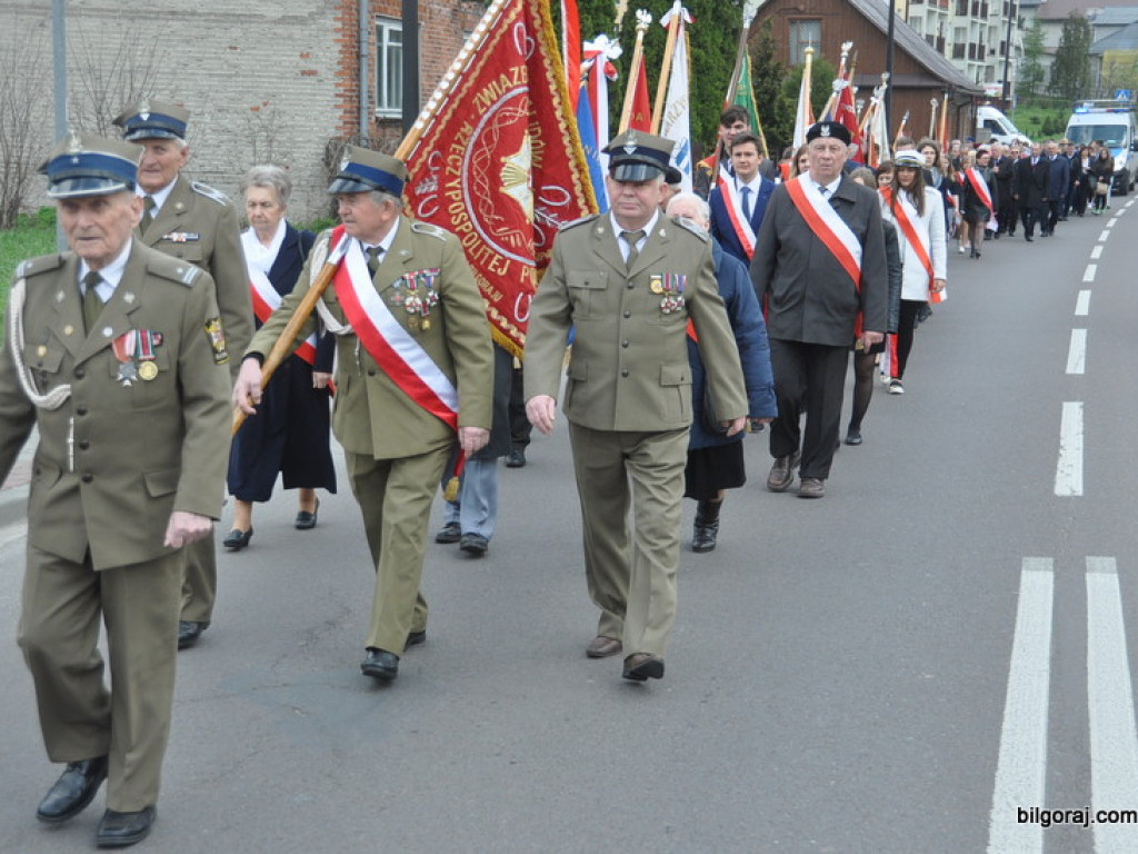 76. rocznica Zbrodni Katyńskiej - powiatowe obchody w Biłgoraju (FOTO, AUDIO)