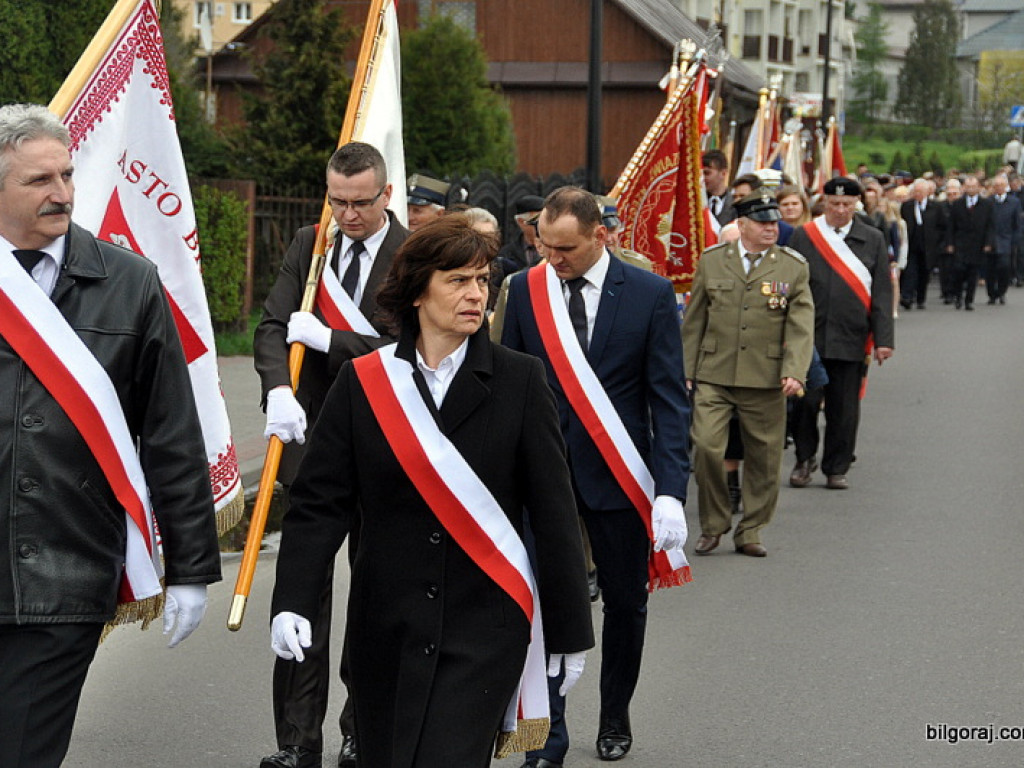76. rocznica Zbrodni Katyńskiej - powiatowe obchody w Biłgoraju (FOTO, AUDIO)