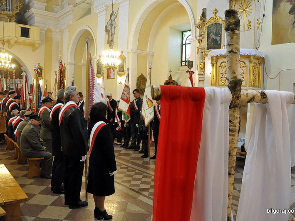 76. rocznica Zbrodni Katyńskiej - powiatowe obchody w Biłgoraju (FOTO, AUDIO)