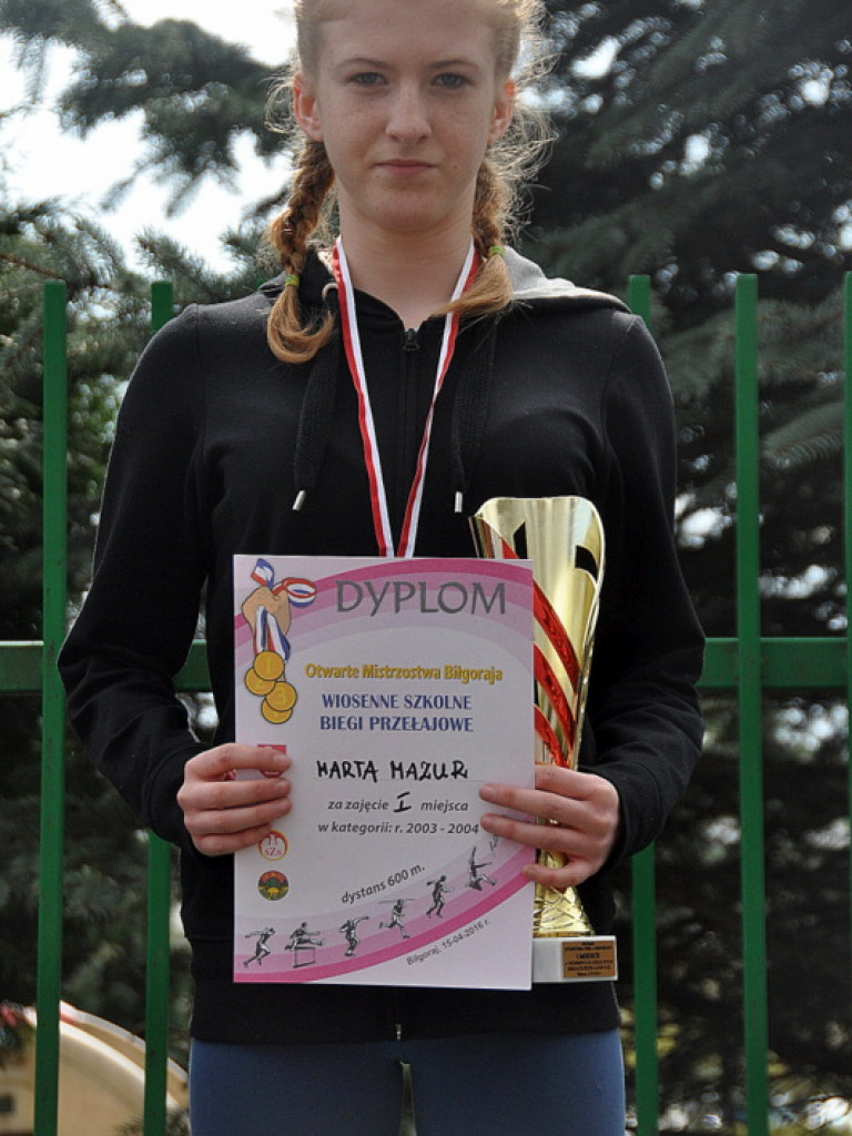 Wiosenne Szkolne Biegi Przełajowe - Biłgoraj 2016 (WYNIKI)